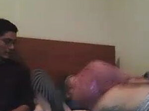 Hot shemale masturbates