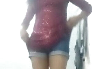 Indian hot sexy shemale with big cock