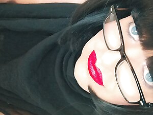 Trans milf cums