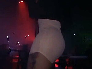 tranny anal sex in a public club at some awards